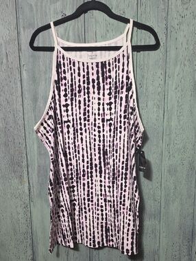 Torrid Ocean Dye High Neck Foxy Cami